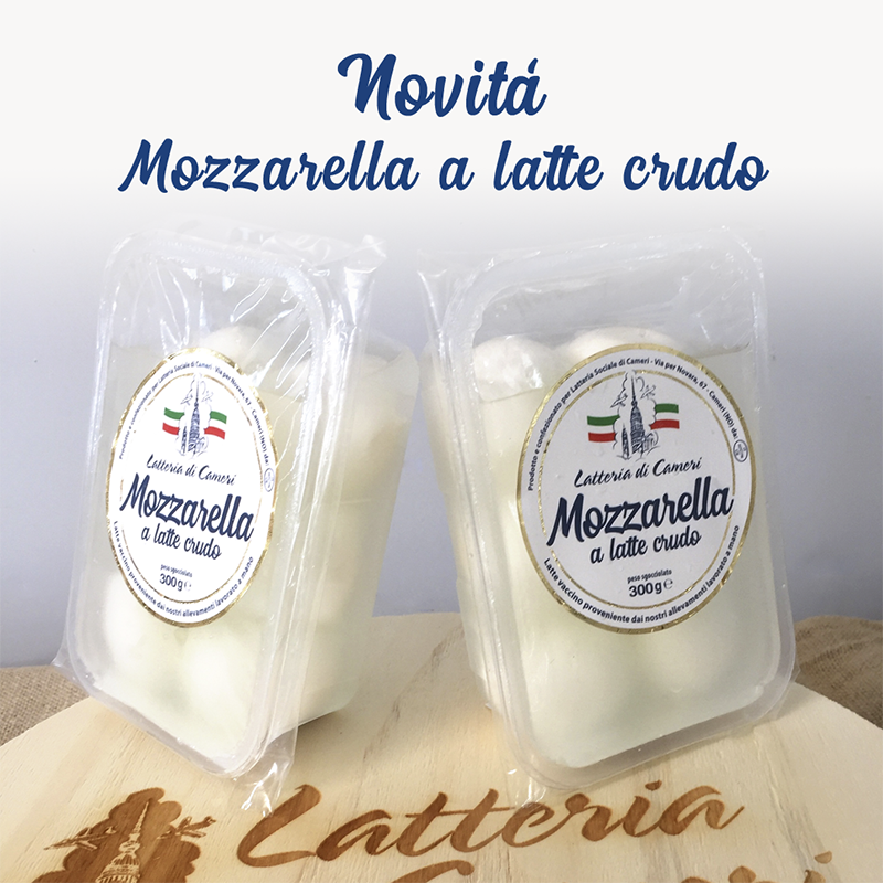 Novit: Mozzarella a latte crudo